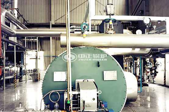 20噸WNS燃氣蒸汽鍋爐項目